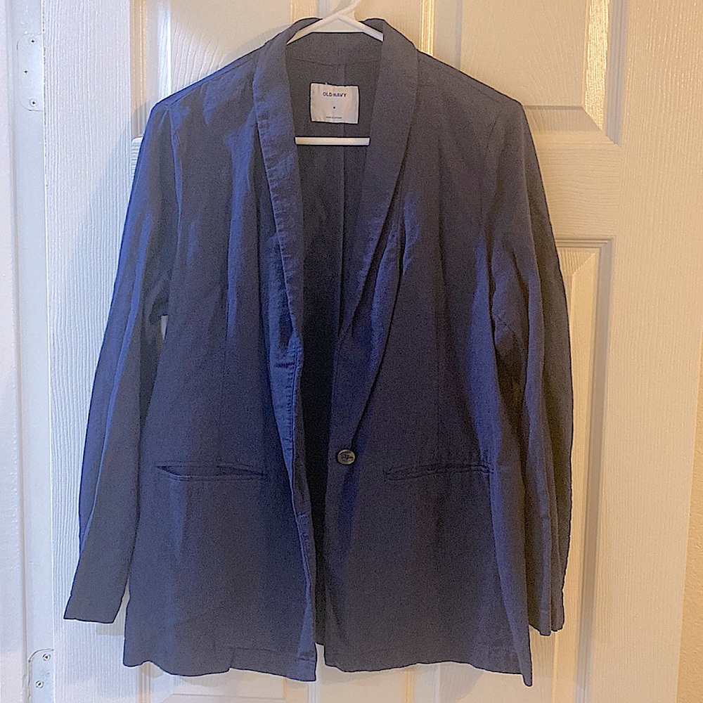 Old Navy Linen Blazer sz M